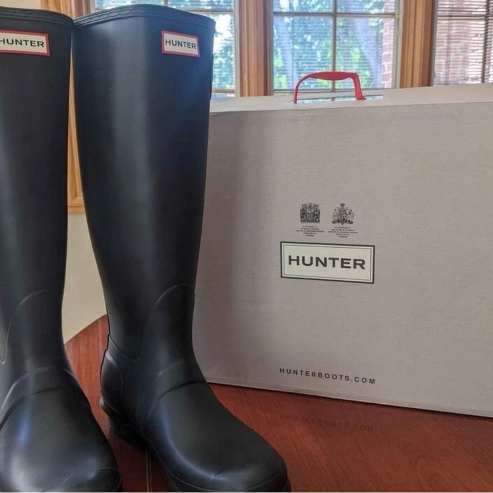 Hunter Classic Black Waterproof Boots